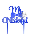 Topper Mr ONEderful cu papion, plexi