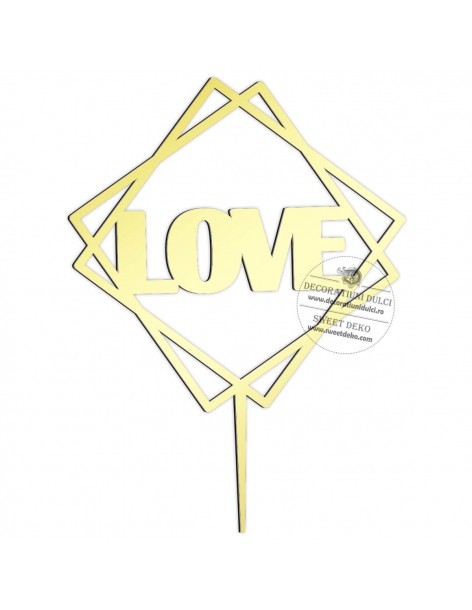 Topper geometric love, plexi 2
