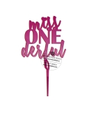 Topper Miss ONEderful, plexi