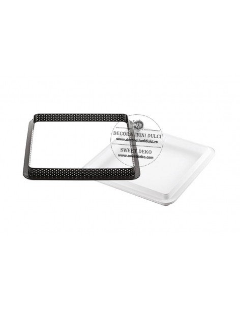Kit tarte ring  square Silikomart 2