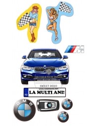 Imagine comestibila bmw & ladies