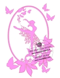 Poza pentru tort Sweet balerina