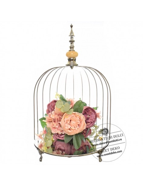 Suport ornament colivie argintie Royal 2