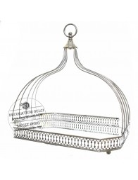 Tava metalica cu oglinda si maner