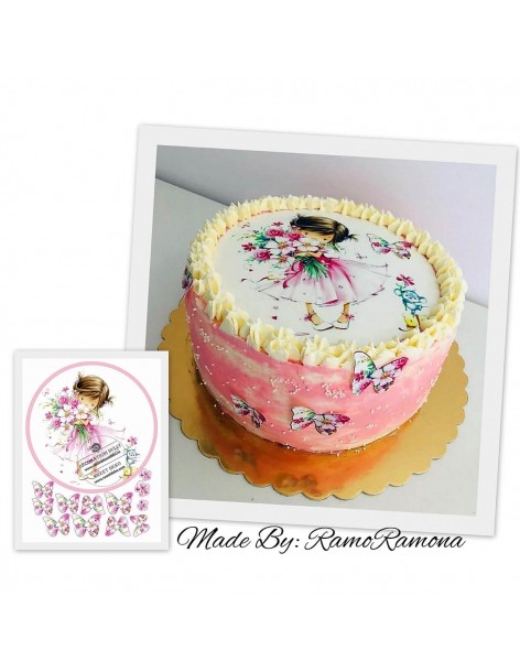 Imagine comestibila fetita dulce 2