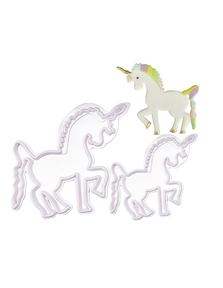 Set 2 decupatoare unicorn