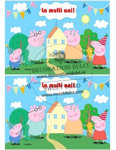Imagine pentru tort peppa pig 2