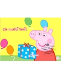 Imagine comestibila petrecere cu peppa pig