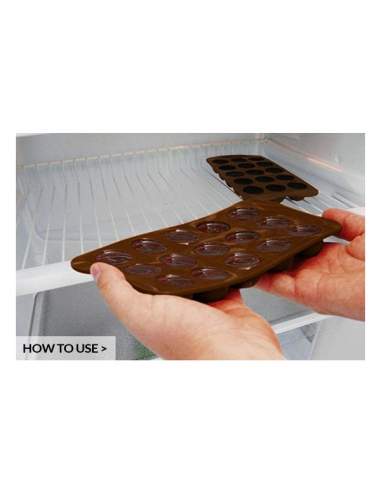 Mulaj pentru ciocolata, macarons | Scg21 Choco Macaron Silikomart