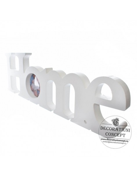 Decor litere home cu spatiu foto