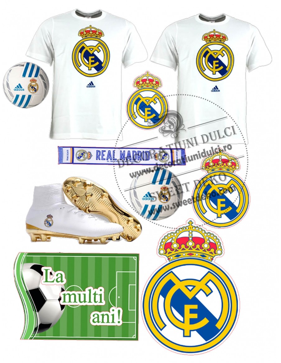 Imagine comestibila real madrid