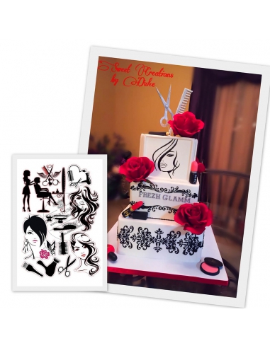 Imagine comestibila hairstylist