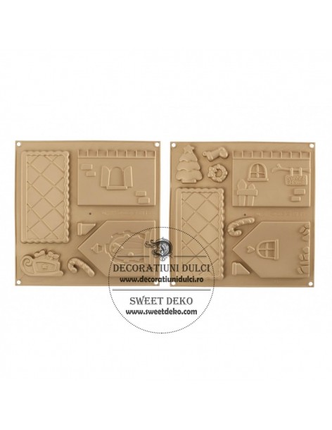 Mulaj casa din turta dulce - Silikomart 2