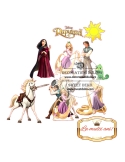 Imagine comestibila personaje rapunzel