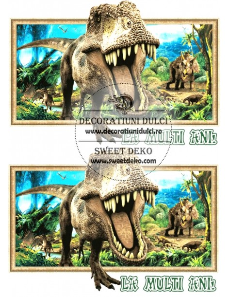 Imagine comestibila dinozaurul T Rex 2