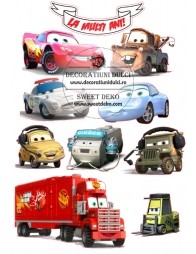 Imagine comestibila eroi cars