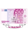 Imagine comestibila bancnota mare 500 EUR