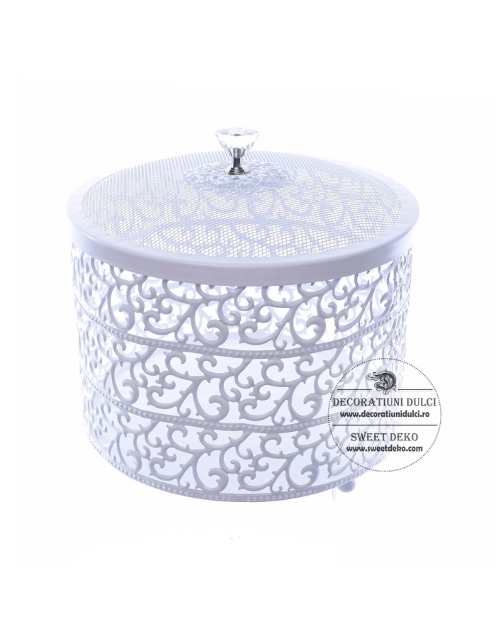 Cutie metalica decorativa | Decoratiuni Dulci