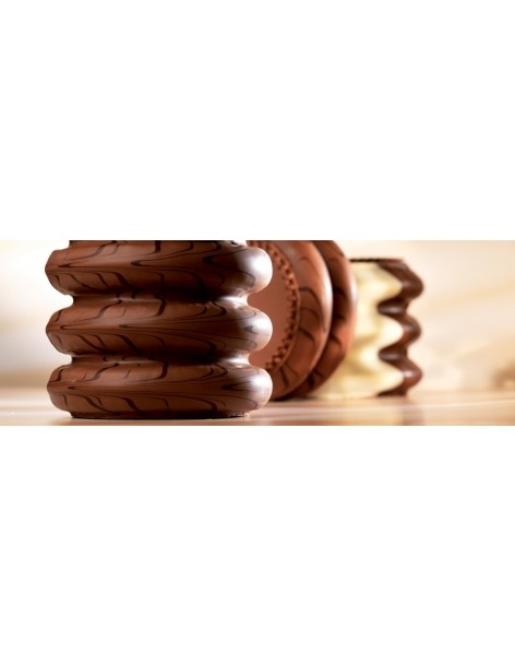 Crema ganache, crème a la carte marc de champagne, Callebaut