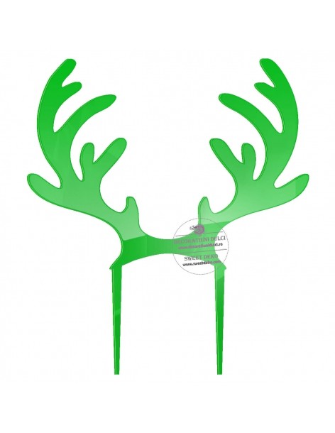 Topper coarne de ren, plexiglas 2