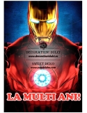 Imagine comestibila iron man iti ureaza la multi ani
