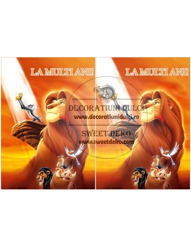 Imagine comestibila lion king