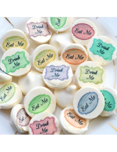 Folie de transfer meringue, personalizata