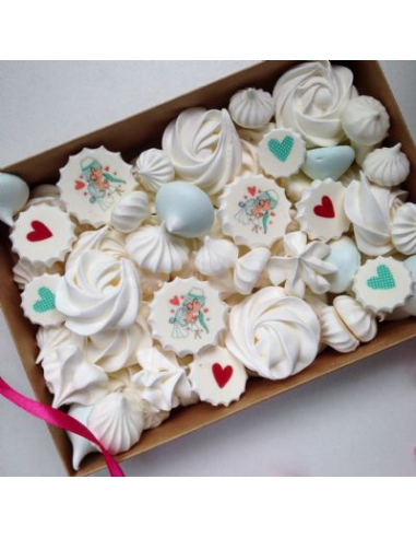 Folie de transfer meringue, personalizata