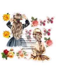 Imagine comestibila flower girls