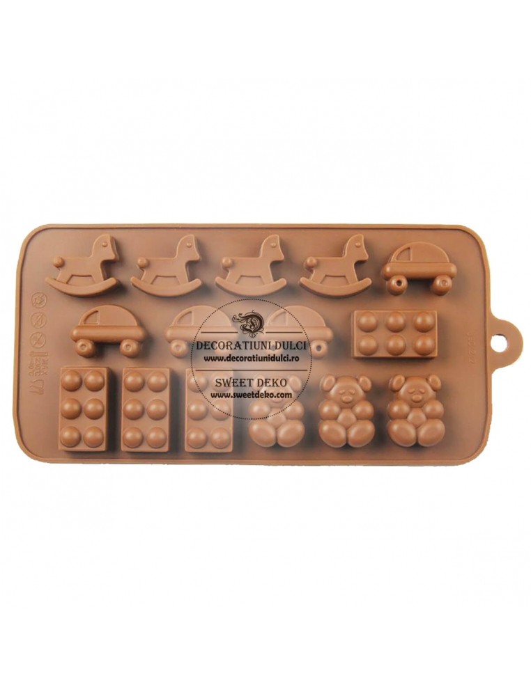 Mulaj pentru bomboane din ciocolata jucarii pentru baieteti