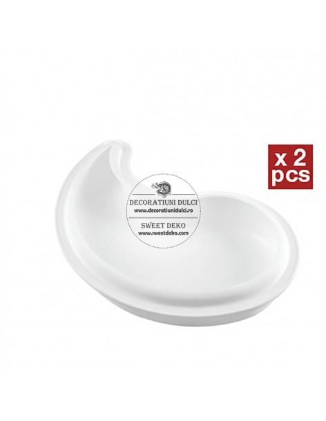 Mulaj  tort Yin Yang 2500 de la Silikomart (set 2 buc.)