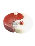 Mulaj  tort Yin Yang 2500 de la Silikomart (set 2 buc.)