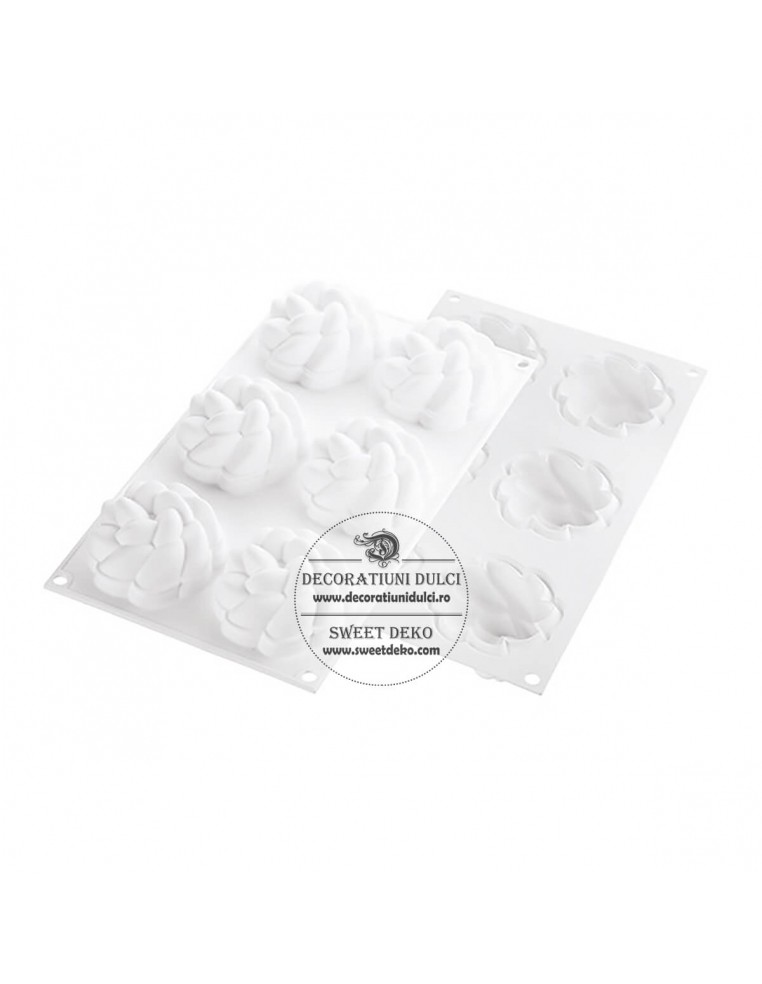 Kit tarte ring fleur de la Silikomart