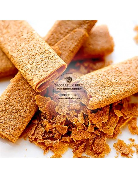 Decor crunchy paillete feuilletine 2.5 kg,  Barry Callebaut 2