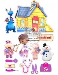 Imagine comestibila plusica si jucariile