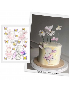 Imagine comestibila iepurasi si fluturasi 2