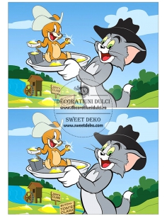 Imagine comestibila - tom si jerry 2