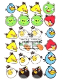 Imagine comestibila "angry birds"