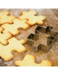 Decupatoare metalice piese puzzle (4buc/set)