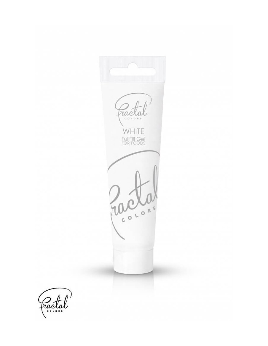 Colorant gel alb Fractal full-fill white snow cu E171 necomestibil
