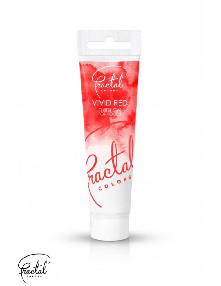 Colorant gel rosu Fractal full-vivid red