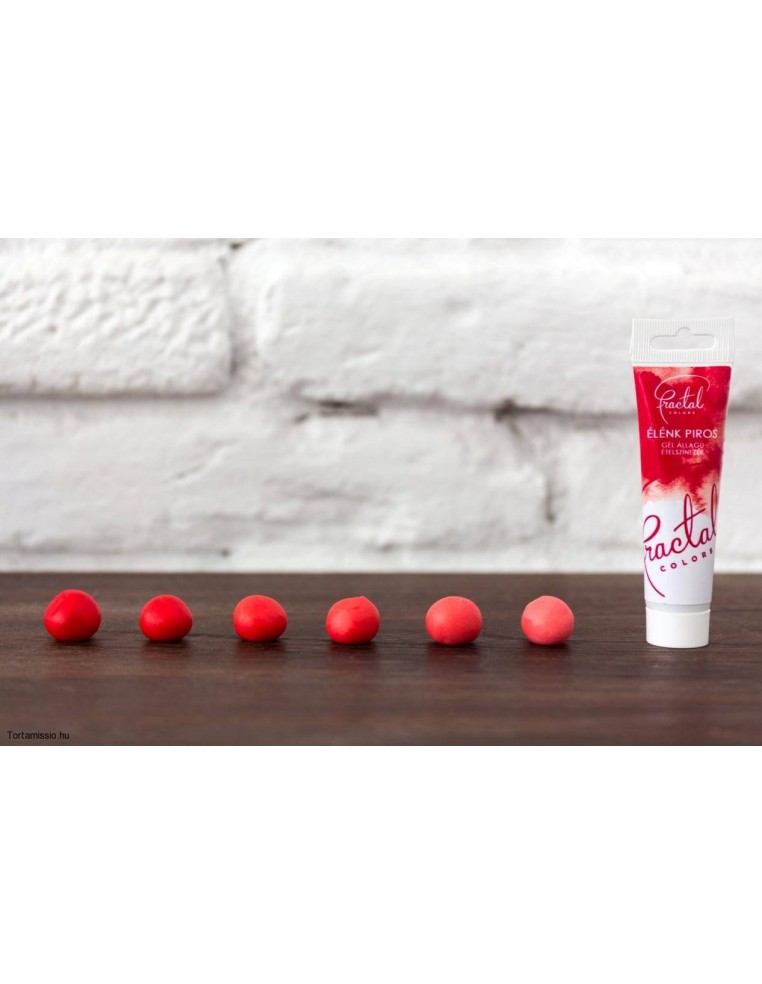 Colorant gel rosu Fractal full-vivid red