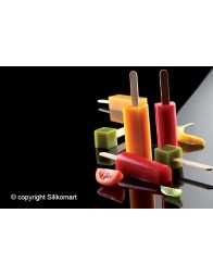 Inghetata/prajitura pe bat, mini bar02, Silikomart