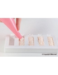 Inghetata/prajitura pe bat, mini bar02, Silikomart