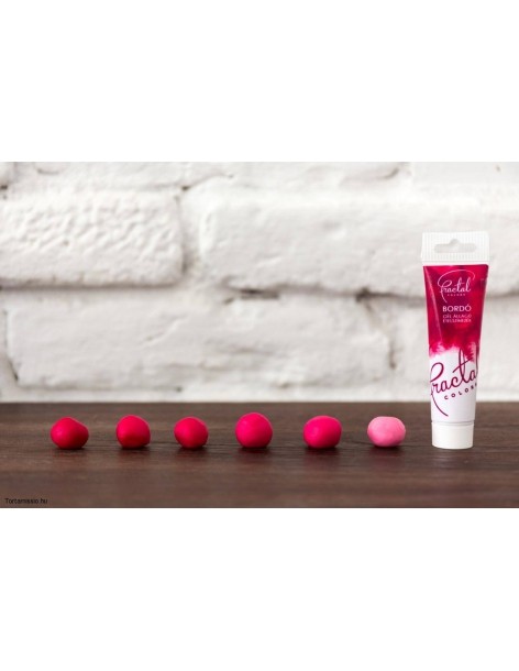 Colorant gel vin rosu Fractal full-claret 2