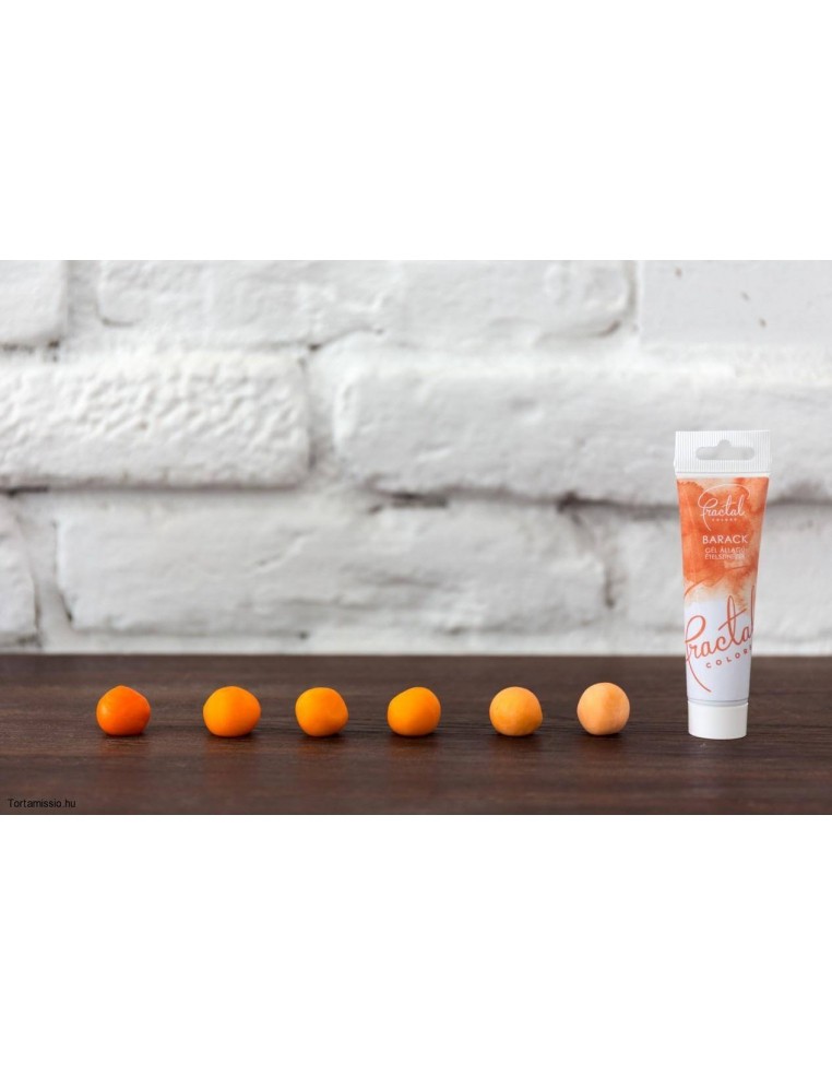 Colorant gel piersica Fractal full-peach