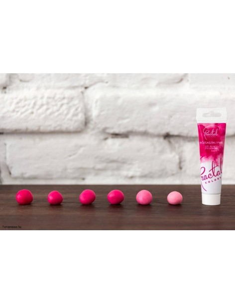 Colorant gel roz Fractal full-pink 2