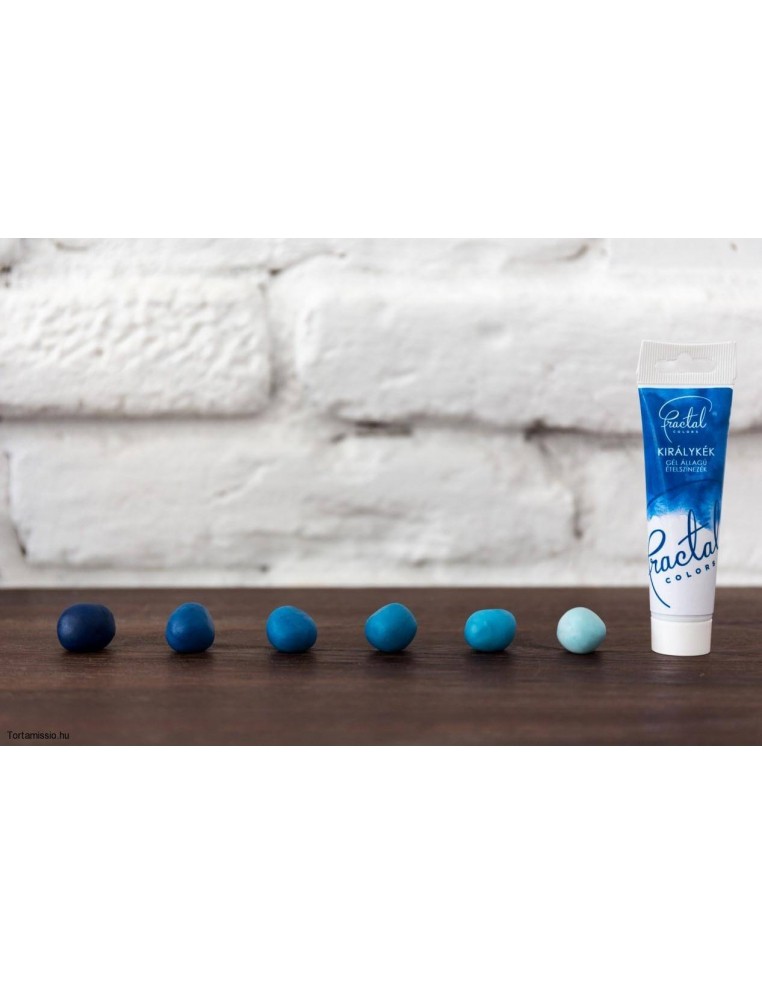Colorant gel albastru regal Fractal full-royal blue