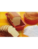Matrita silicon chec/cozonac/paine, SFT331 plum cake Silikomart