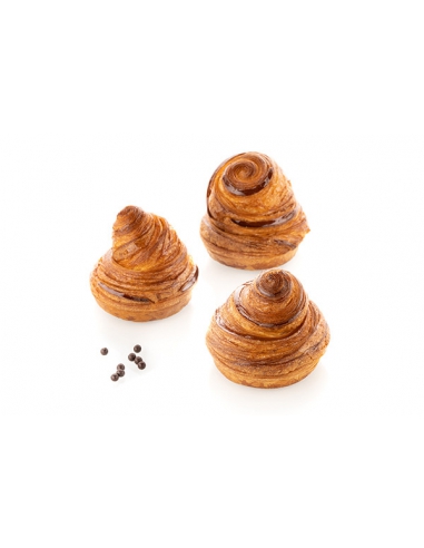 Planse copt 6 tarte rotunde, air plus 14 Silikomart, (2buc/set)